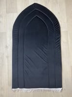 سجادة صلاة اسفنجية رمادي غامق