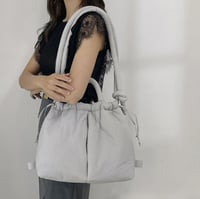 Grey cloud bag