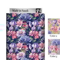 تصميم ورد البنفسج