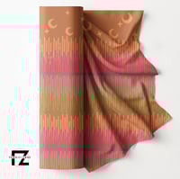 تصميم قمرين ونجمة