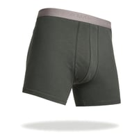 بوكسر رجالي لون زيتي