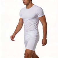 طقم 6 فانيلات + 6 هاف نمبر وان