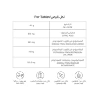 أقراص هيدرالايت -إلكتروليت فوار برتقال (20 قرص)