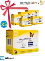 5 علب مجس حساس فري ستايل ليبري2 نظام فلاش لمراقبة...