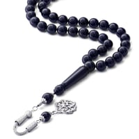 سبحة بكلايت كحلي غامق