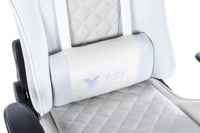 كرسي قيمنق دايموند فابريك (قماش) - ابيض