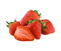 فراولة ( علبة 250 جرام تقريباً )