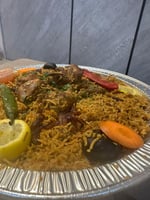 كبسة إلهام مطبخ الذوق الرفيع دجاجة كاملة