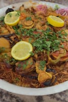 مقلوبة دجاج مطبخ السعادة