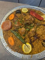 كبسة إلهام مطبخ الذوق الرفيع دجاجة كاملة