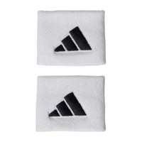 Adias short black white black wristbands 2 units