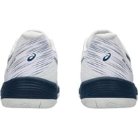 asics gel game 9 clay blanco azul mako