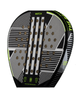Padel racket adidas match 3.3 blak/lime 2024