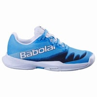 Babolat jet premura 2 cyan blue white junior sneak...