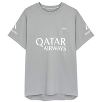 Nox agustin tapia sponsors AT10 gray 2024 T-shirt