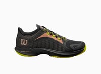 Wilson hurakn pro men's shoes black/lime 2024