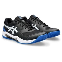 Asics Gel Dedicate 8 Clay Black Blue Shoes