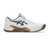 Asics gel challenger 14 clay white dark green snea...
