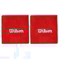 Wilson red wristbands 2 units