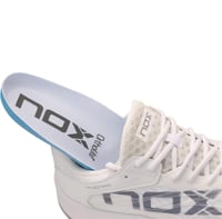 AT10 lux padel shoes white/grey