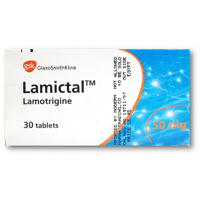 Lamictal 50mg Tablet 30