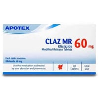 Claz MR 60mg Tablet 30