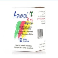 Aspicard 81mg Tablet 120