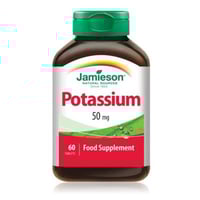 Jamieson Potassium 50mg Tablet 60