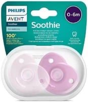 avent soother 0-6 m 2 pack
