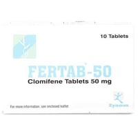 Fertab 50mg Tablet 10
