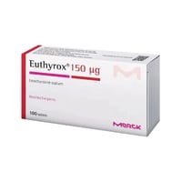 Euthyrox 150mcg Tablet 100