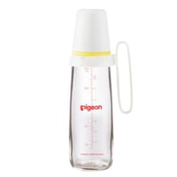 Pigeon Medium Flow Glass Feeding Bottle With Handl...