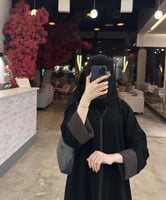 عباية كرز اللون بني