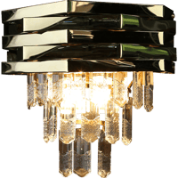 إضاءة ابليك حائط مودرن ذهبي E14*2L