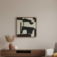 لوحة جدارية بتصميم مميز طول وعرض 100سم