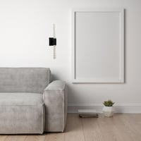 إضاءة حائط مودرن اسود لون الانارة 3اضاءات 3 واط