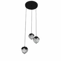 علاقي مودرن اسود لون الانارة 3اضاءات 30 واط