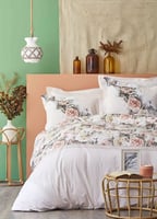 طقم مفارش مزدوج كينج سايز ِElsa لون سالمون