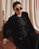 Velvet traditional( Black)