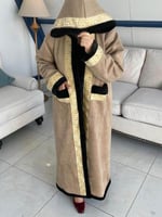 فروه شتوي للنساء فاخرة