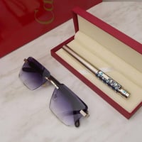 طقم كارتير قلم ونظاره