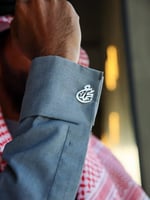 كبك للثوب بالاسم تصميم انيق جديد