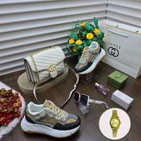 طقم قوتشي شنطه وشوز سبورت بوكس نسائي