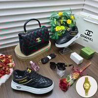 هدايا العيد طقم شنطه وشوز سبورت هدايا شانيل نسائي