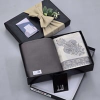 قماش دنهل شتوي رجالي مع شال كشميري