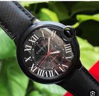 طقم ماركة كارتير ساعه سير قماش درجه اولى