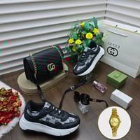 طقم قوتشي شنطه وشوز سبورت بوكس نسائي