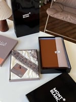 طقم غترة وقماش مونت بلانك