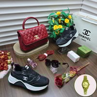 هدايا العيد طقم شنطه وشوز سبورت هدايا شانيل نسائي