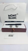 طقم قلم وكبك ماركات مونت بلانك
